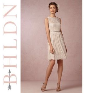 BHLDN Hitherto Celia Dress in Light Sand
